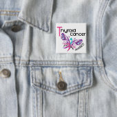 Thyroïd Cancer BUTTERFLY 3.1 Vierkante Button 5,1 Cm (In situ)