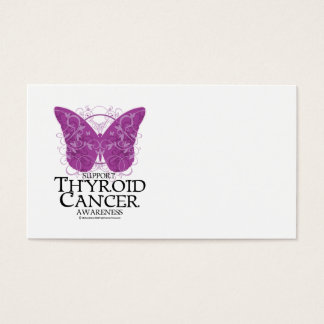 Thyroid Cancer Butterfly Visitekaartje