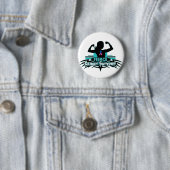 Thyroïd Cancer Fierce Cancer Overlevende Ronde Button 5,7 Cm (In situ)