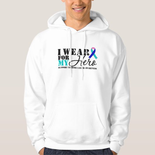 Thyroid Cancer Hero Hoodie (Voorkant)