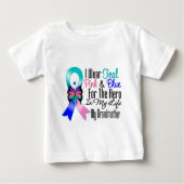 Thyroid Cancer Ribbon Hero Mijn grootmoeder (Voorkant)