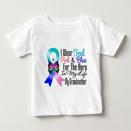 Thyroid Cancer Ribbon Hero Mijn grootmoeder (Voorkant)
