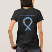 Thyroïd Disease Awareness Paisley Ribbon TShirt (Achterkant)