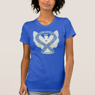 Thyroïd Disease Awareness Ribbon Angel Shirt
