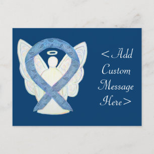 Thyroid Paisley Awareness Ribbon Angel Briefkaart