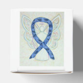 Thyroid Paisley Awareness Ribbon Angel Favor Box Bedankdoosjes (Bovenkant)