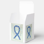 Thyroid Paisley Awareness Ribbon Angel Favor Box Bedankdoosjes (Geopend)