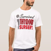 Thyroïde chirurgie Survivor Shirt (Voorkant)