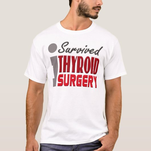 Thyroïde chirurgie Survivor Shirt (Voorkant)