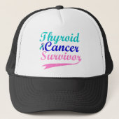 Thyroïde kanker Overleving Trucker Pet (Voorkant)