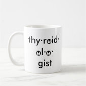 Thyroïde Thyroidoloog Koffiemok (Links)