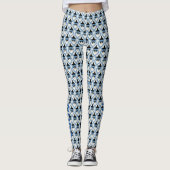 Thyroïde Ziekte Bewustmaking Ribbon Angel-Leggings Leggings (Voorkant)