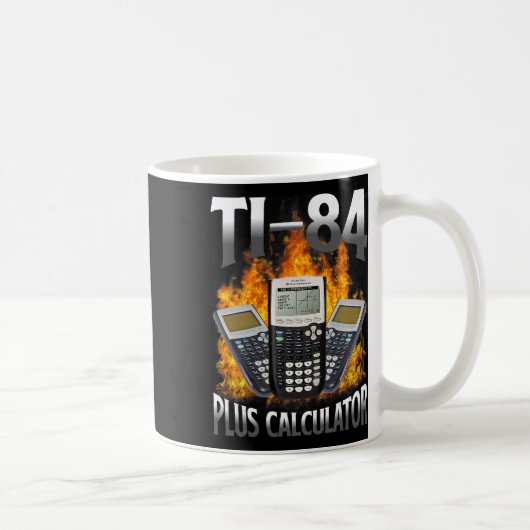 Ti-84 Plus Rekenmachine Funny Math Leraar Koffiemok (Rechts)
