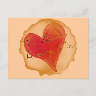 Ti Amo Amore Mio Briefkaart