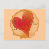 Ti Amo Amore Mio Briefkaart (Voorkant)