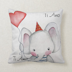 Ti Amo Baby Elephant Sierkussen