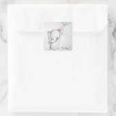 Ti Amo Baby olifant Stickers (Tas)