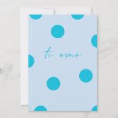 Ti amo flat Greeting Card Kaart (Voorkant)