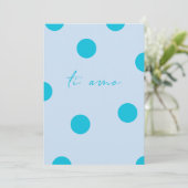 Ti amo flat Greeting Card Kaart (Staand voorkant)