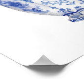 Ti Amo Heart Waterverf Art Print Poster (Hoek)