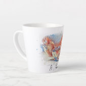 *~* Ti Amo I Love You Heart Wings AP78 Pastel Latte Mok (Linkerhoek)