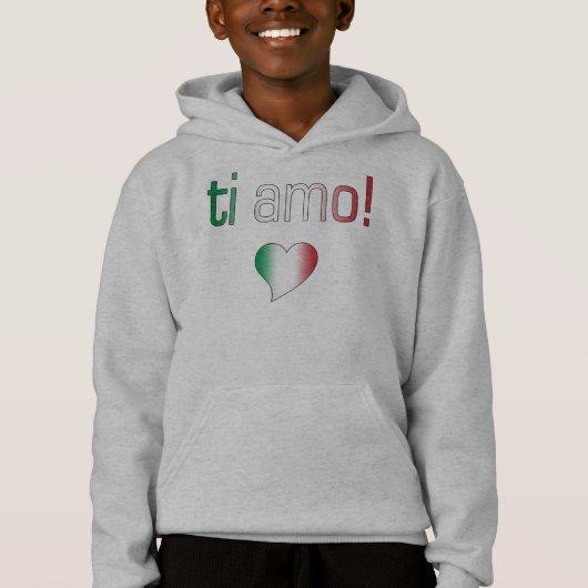 Ti Amo. Italiaanse vlag (Voorkant)