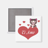 Ti Amo Magneet (Voorkant / Achterkant)