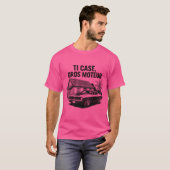 TI CASE GROS N&B MOTOR T-SHIRT (Voorkant volledig)