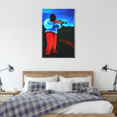 Ti-Jean de Viviolist 2008 Canvas Afdruk (Insitu (Slaapkamer))