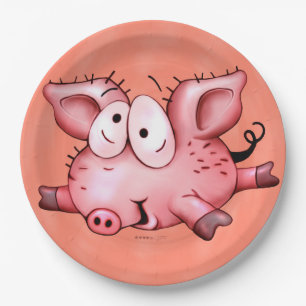 Ti Pig BORD 9 INCHES Oranje