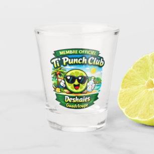 Ti' Punch Club Deshaies Guadeloupe blijft hetzelfd Shot Glas