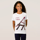 ti-shirt Ik hou van Parijs T-shirt (Voorkant volledig)