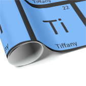 Ti - Ti - Ti - Ti - TiTi - TiFany Cat Chemistry Pe Cadeaupapier (Rol Hoek)