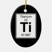 Ti - Titanium Keramisch Ornament (Voorkant)