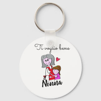 Ti voglio bene grandma Key Ring Sleutelhanger