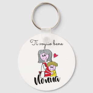 Ti voglio bene Nonna Sleutelhanger
