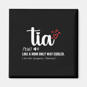 Tia als een moeder alleen koelere tante tante Moed Magneet