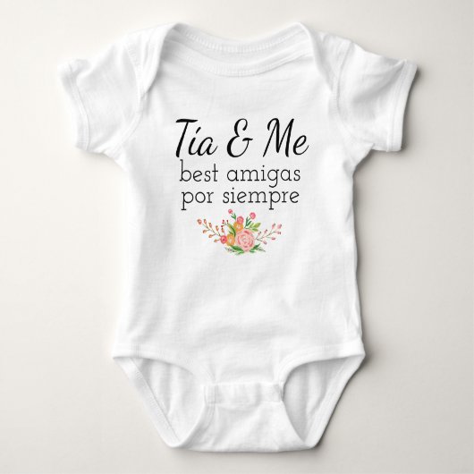 Tia and Me baby bodysuit (Voorkant)