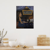 Tia De Tarot Kaart Reader Poster (Keuken)