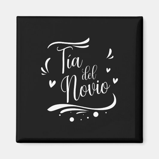 Tia del Novio Spaanse tante van de bruidegom bruil Magneet (Voorkant)