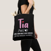 Tia Ma is alleen koeler tante Family Love Tote Bag (Dichtbij)