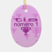Tia Número 1 Keramisch Ornament (Achterkant)