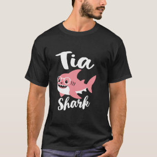 Tia Shark Moederdag Oma Grappig T-shirt