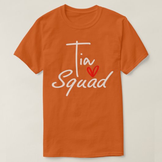 Tia Squad Funny Cute Spain tante Women T-shirt (Design voorkant)