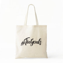 #TiaGoals, Grunge modern script