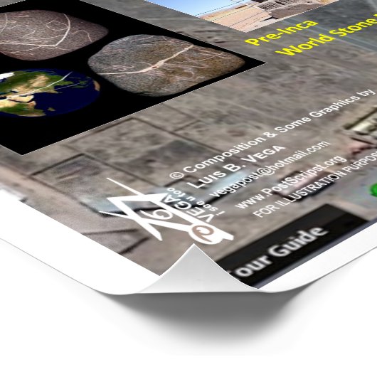 Tiahuanaco - Cydonia Sterrenkaart Perfect Poster (Hoek)