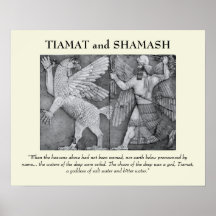 Tiamat en Shamash