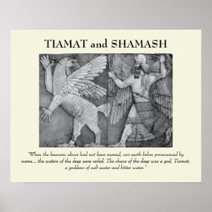 Tiamat en Shamash Poster