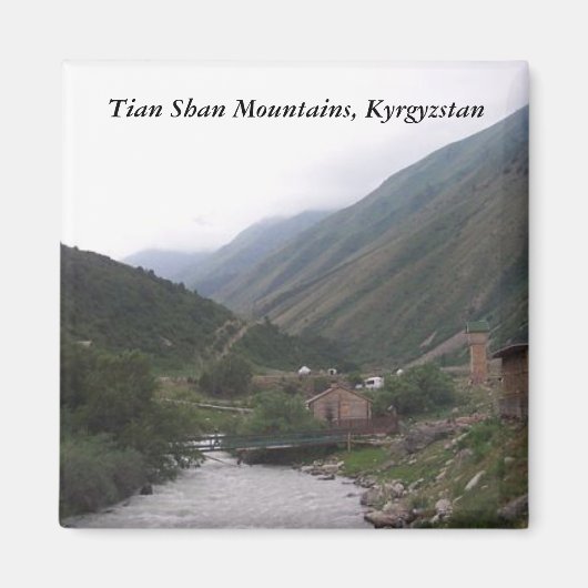 Tian Shan-gebergte, Kirgizië Magneet (Voorkant)