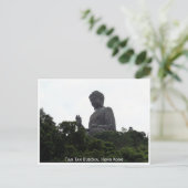 tian tan buddha briefkaart (Staand voorkant)